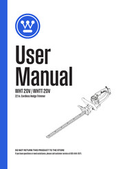 Westinghouse WHTT 20V User Manual