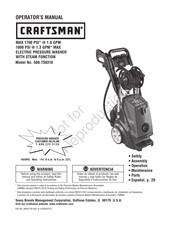 Craftsman 580.750310 Operator's Manual