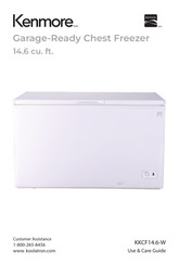 Kenmore KKCF14.6-W Use & Care Manual