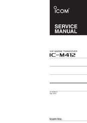 Icom IC-M412 Service Manual