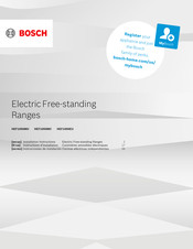 Bosch HEF1050MU Installation Instructions Manual