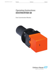 Endress+Hauser DUSTHUNTER SB Operating Instructions Manual