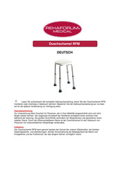 Rehaforum MEDICAL RFM 03567799 Manual