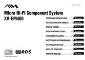 Aiwa XR-EM400 Operating Instructions Manual