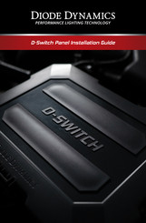 Diode Dynamics D-Switch Panel Installation Manual