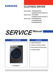 Samsung DV22N6850HX/A2 Service Manual