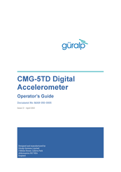 Güralp CMG-5TD Operator's Manual