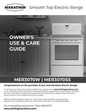 Marathon MER3070SS Owner's Use And Care Manual