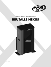PPA BRUTALLE NEXUS 2500 SLS JETFLEX 60 HZ U Technical Manual