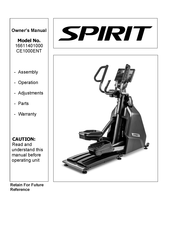 Spirit Model Owner's Manual