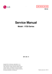 LG V720 Series Service Manual