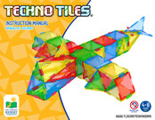 The Learning Journey TECHNO TILES Plane Instruction Manual