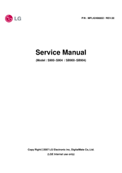 LG SB904 Service Manual