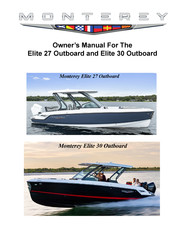 Monterey Elite 27 Outboard Owner's Manual