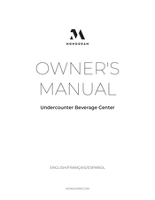 Monogram ZIBC24PW Series Owner's Manual