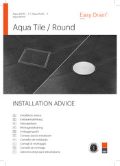 ESS Easy Drain Aqua-RDx15 Installation Advice