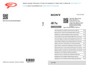 Sony ILCE-7M3 Instruction Manual