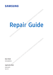 Samsung harman kardon HW-Q60R/ZA Repair Manual
