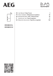 AEG ORC8M321CX User Manual