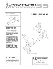 Pro-Form PFEX39930 User Manual