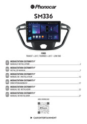 Phonocar SM336 Installer Manual