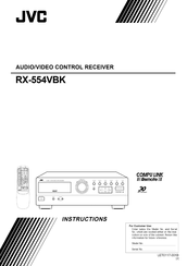 JVC RX-554VBK Instructions Manual
