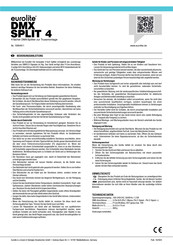 EuroLite DMX Split 4 User Manual