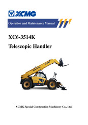 XCMG XC6-3514K Operation And Maintenance Manual