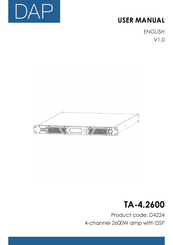 DAPAudio D4224 User Manual