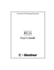 Gentner RX-1A User Manual