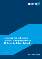 SCHUNK EGK Series Commissioning Instructions