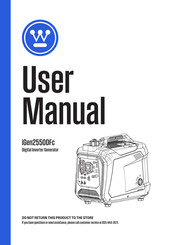 Westinghouse iGen2550DFc User Manual