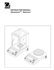 OHAUS Adventurer ARRW60 Instruction Manual