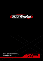 Soundigital XP1200.4 Owner's Manual