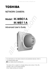 Toshiba IK-WB11A Advanced User's Manual