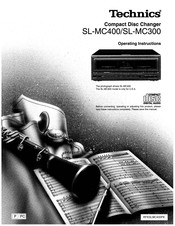 Technics SLMC400 - COMPACT DISC CHANGER Operating Instructions Manual