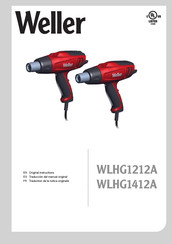 Weller WLHG1412A Original Instructions Manual