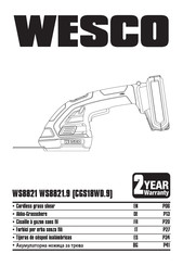 Wesco WS8821 Original Instructions Manual