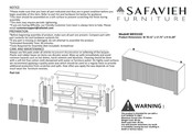 Safavieh Furniture MED3102 Manual