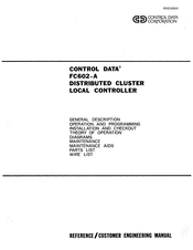 Control Data Corporation FC602-A Customer Engineering Manual