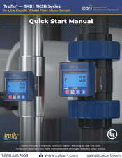 ICON Truflo TK3B Series Quick Start Manual