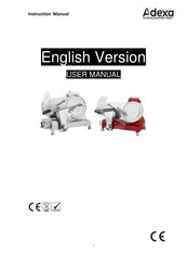 Adexa BF-275 User Manual