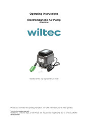 WilTec 52194 Operating Instructions Manual