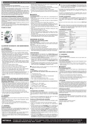 Schwaiger NET0010 User Manual And Safety Instructions