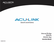 AcuRite AcuLink Instruction Manual