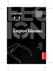 Lenovo Legion Glasses Quick Start Manual