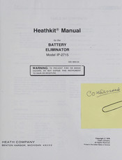 Heathkit IP-2715 Manual