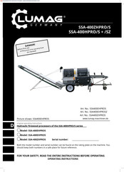 Lumag SSA-400HPRO/SZ Manual