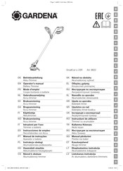 Gardena SmallCut Li-23R Operator's Manual