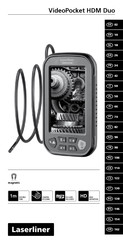 LaserLiner VideoPocket HDM Duo Operating Instructions Manual